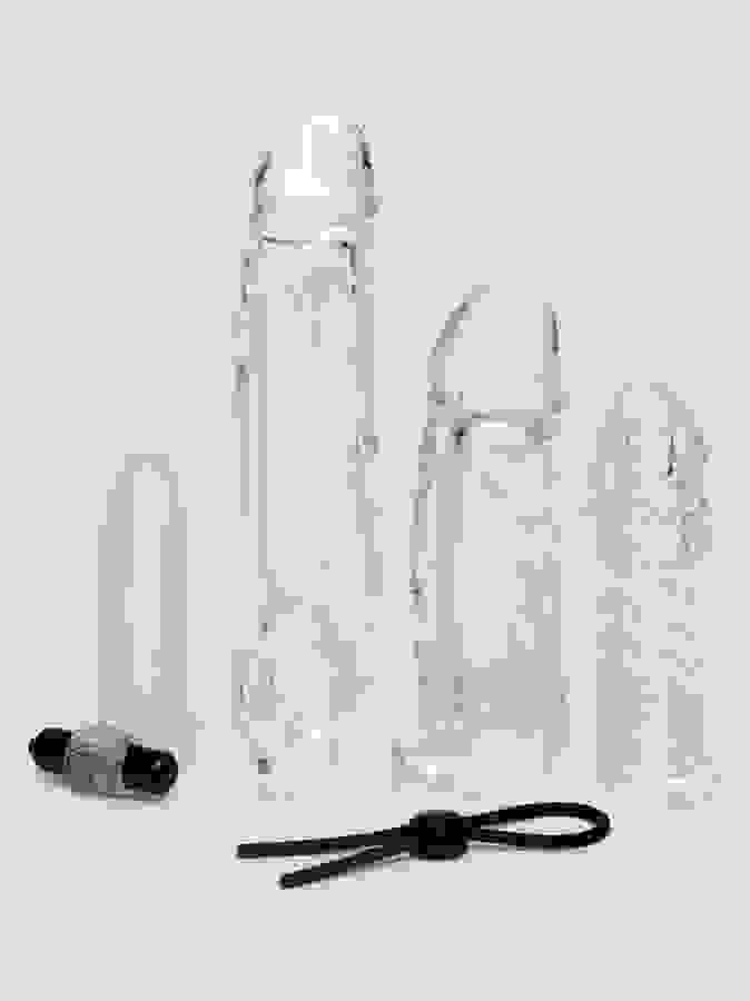 Lovehoney Mega Mighty Male Enhancement Kit (6 Piece), Clear, hi-res